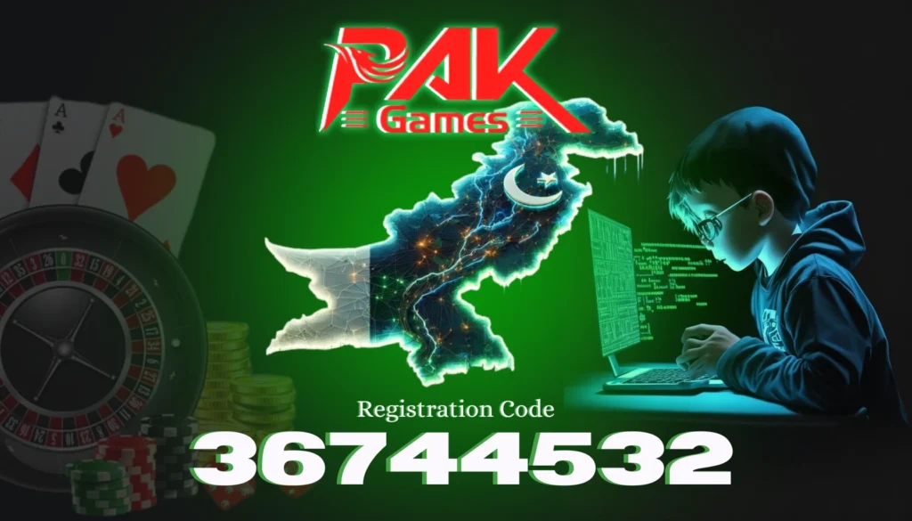 Pak Games Official Registration Code 36744532 to Start